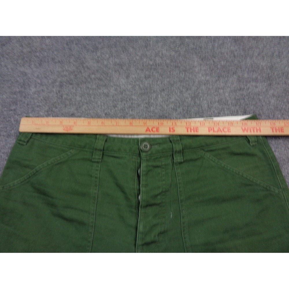 Topo Designs Military Field Pants 34 Green Minimalist Hiking Outdoors Sportswear - Picture 12 of 14
